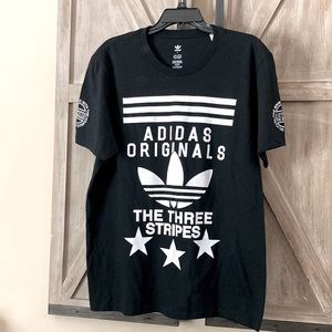 ADIDAS ORIGINALS THE THREE STRIPES BRAND TEE  MENS